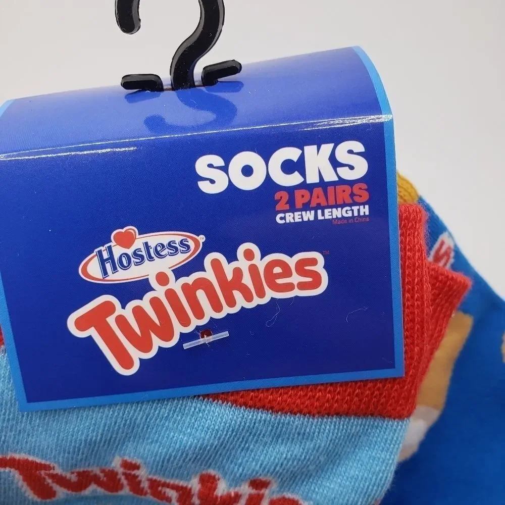HOSTESS Twinkie crew socks